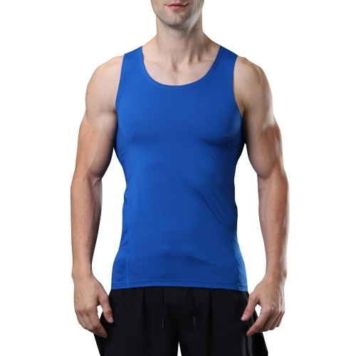 

Men Sport Vest Tank Tops Sleeveless Slim Basketball Fitness Tops