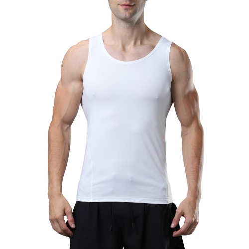 Men Sport Vest Tank Tops Sleeveless Slim Basketball Fitness Tops