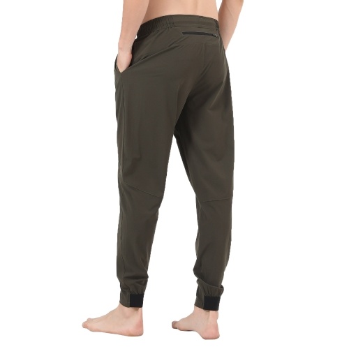 Men’s Joggers Pants Elastic Bottom Zipper Pocket Workout Casual Sweatpants Trouser