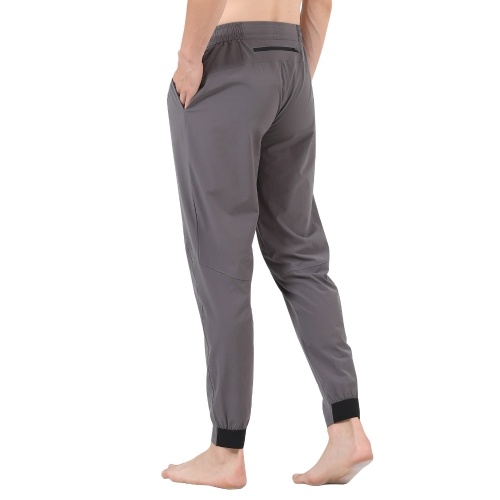 

Men’s Joggers Pants Elastic Bottom Zipper Pocket Workout Casual Sweatpants Trouser