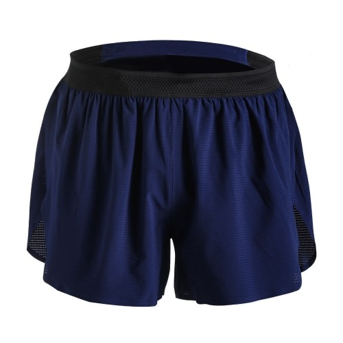 

Men’s 2 in 1 Athletic Shorts Zipper Pocket Quick Dry Shorts for Marathon Gym