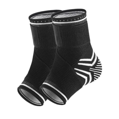 Bretelles de cheville Support réglable Sangle élastique pour Basketball Cyclisme Sport Protection 1 Paire