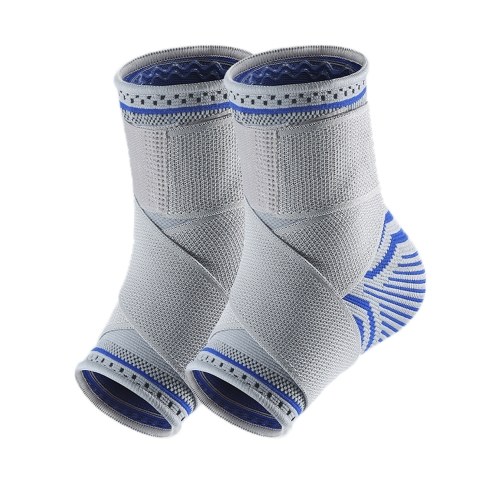 

Ankle Braces Adjustable Support Elastic Strap for Basketball Cycling Sport Protection 1 Pair