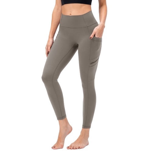 

Women Yoga with Pockets Wide Waistband Workout Running Cycling Tight Sports Pants
