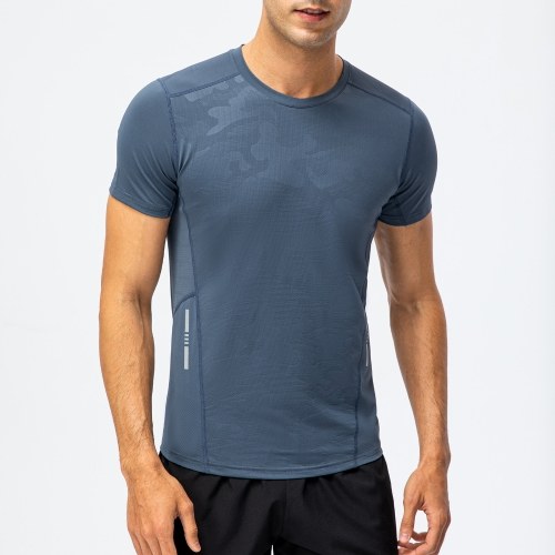

Men Women Sport T-Shirt Short Sleeve O Neck Shirts for Running Workout Hiking Outdoor