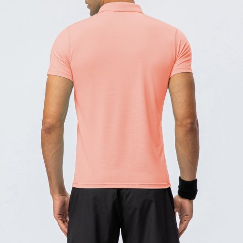 

Men's Golf Shirt Quick Dry Short Sleeve Athletic Workout T-Shirts Sports Polo Shirts