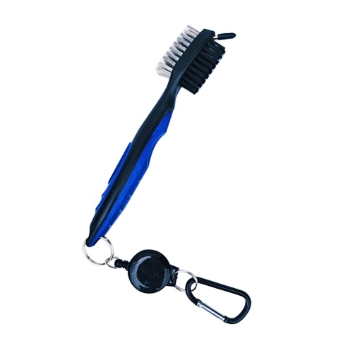 Portable Golf Brush with Retractable Keychain Lightweight Golf Clean Tool