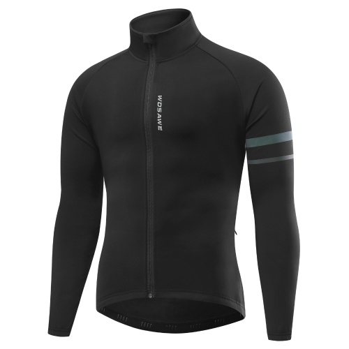 

Men Long Sleeve Cycling Jersey Windproof MTB Bike Jacket Wind Coat Bicycle Clothing