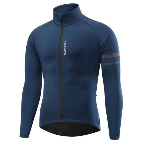 

Men Long Sleeve Cycling Jersey Windproof MTB Bike Jacket Wind Coat Bicycle Clothing
