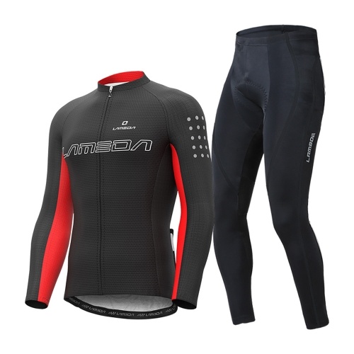 

Cycling Wear Set Bike Trousers with 3D Seat Padding Cycling Jersey Set Quick-dry Sweat Suit Elastic Breathable Sport Clothing Set For Running Jogging Yoga Cycling Gym Fitness