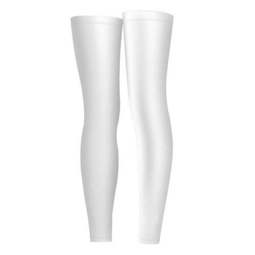 

Outdoor Ice Silk Sleeve Calf Protective Sleeve Anti-Slip Leg UV Protection Sleeve for Cycling Running Basketball