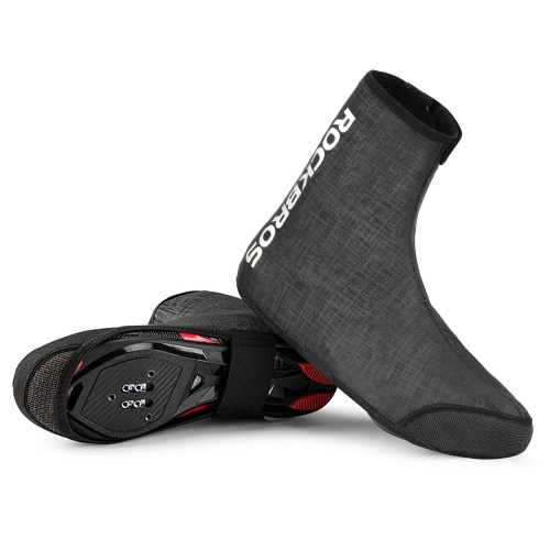 

Winter Cycling Shoes Cover Waterproof Windproof Bike Shoes Cover Non-slip Zippered Overshoes with Fleece Lining Rain Shoes Cover Protector Reflective MTB Road Bike Shoe Covers Easy Wear on Take Off
