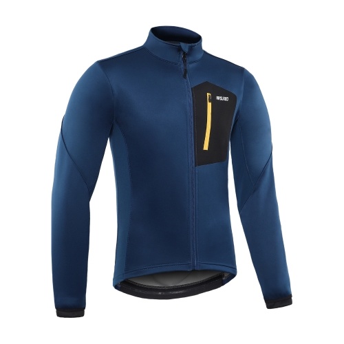 

Men Winter Cycling Jacket Windproof Waterproof Warm Thermal Fleece MTB Bike Jacket Coat