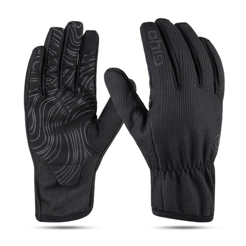 GIYO Bike Cycling Gloves Touchscreen Windproof Hand Glove Men Women Winter Thermal Gloves Anti-Slip for Cycling Driving Running Hiking