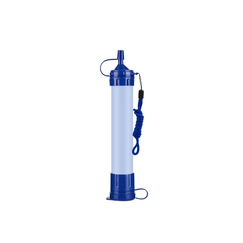 

Outdoor Portable Water Purification Straw Hiking Mountaineering Camping Emergency Survival Practical Straw Simple Water Purifier Sediment Microbial Sediment Physical Filtration Water Purifier