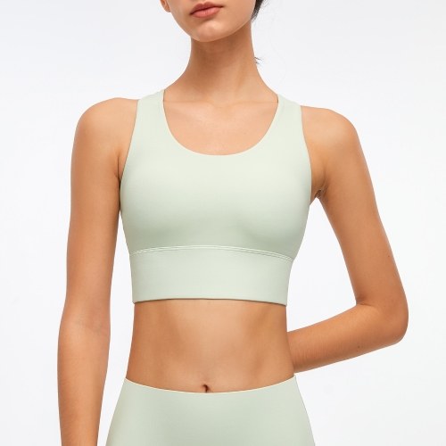 

Women Yoga Bra Sports Workout Pilates Tank Tops Padded Casual Vest