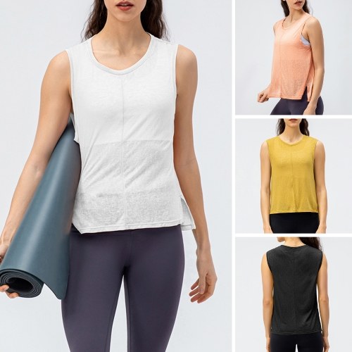 

Women Sports Tank Tops Sleeveless Running T-shirt Vests for Workout Yoga