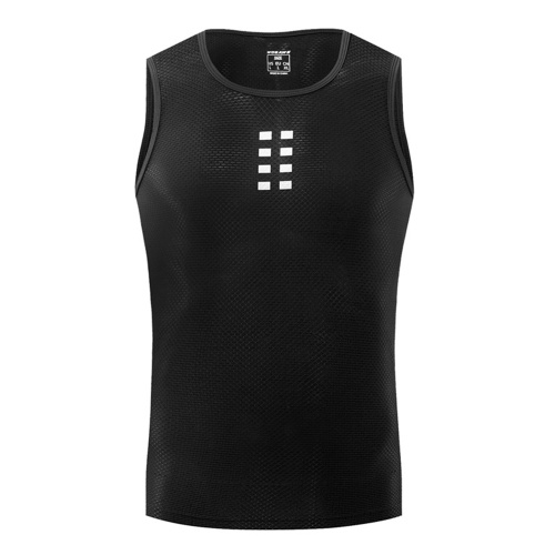 

Men's Sleeveless Cycling Undershirt Quick Dry Bike Base Layer Vests Summer Running Vest Elastic Breathable Sport Clothing For Running Jogging Cycling Gym Fitness