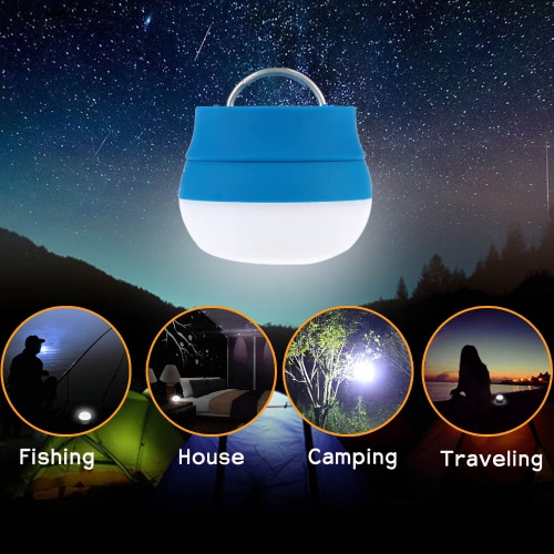 TOMSHOO LED Camping Lampe Laterne Nachtlampe mit Griff