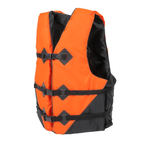 Lixada Outdoor Breathable Padded Fishing Superior 209lb Bearing Life Safety Jacket Swimming Sailing Waistcoat Utility Vest Floatation Device, Red