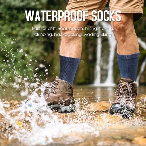 

Waterproof Socks Diving Socks Breathable Moisture Wicking Wear-resistant Athletic Socks