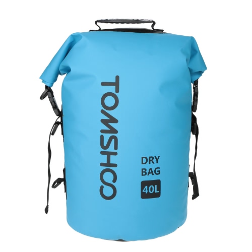 

TOMSHOO 40L Outdoor Water-Resistant Dry Bag Sack Storage Bag for Travelling Rafting Boating Kayaking Canoeing Camping Snowboarding