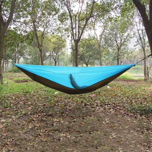 

Lixada Portable Durable Compact Nylon Fabric Traveling Camping Hammock for Two Persons