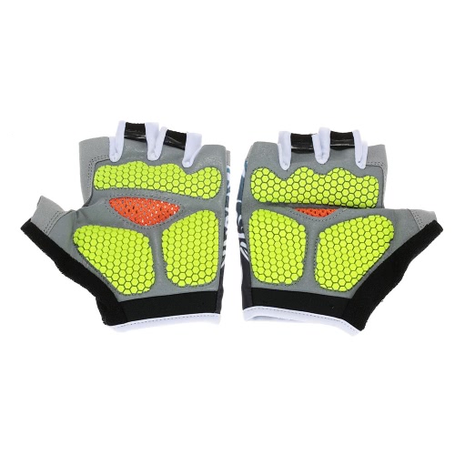 Sports Half Finger Gloves Racing Riding Road Bike Motor Cycling Bicycle Gloves