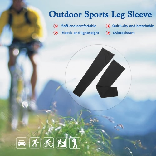 Ginocchio Outdoor Ciclismo Leg Sport manica Protector Brace traspirante anti-UV Basket Calcio Running Jogging Quick Dry Leg Ginocchio Supporto