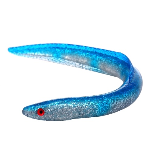 Lixada 29.5cm/59g Simulation Fishing Lure Swim Eel Artificial Lure Tackle Soft Bait Saltwater Fishing Lures Bait