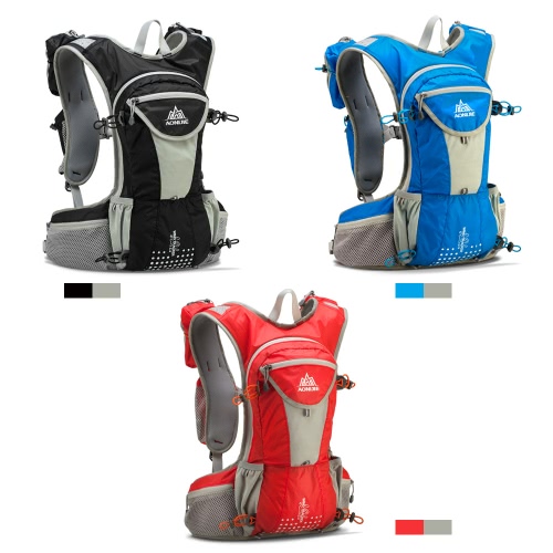 

Outdoor Sports Backpack Shoulder Belt Bag for Biking Cycling Traveling Camping Hiking Hydration Bladder 2L Emergency Blanket