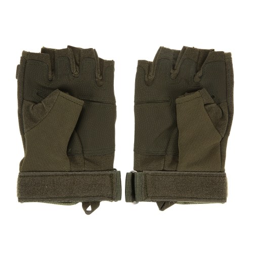 Dur Knuckle tactique Gants Finger moitié Sport Tir Chasse Équitation Moto