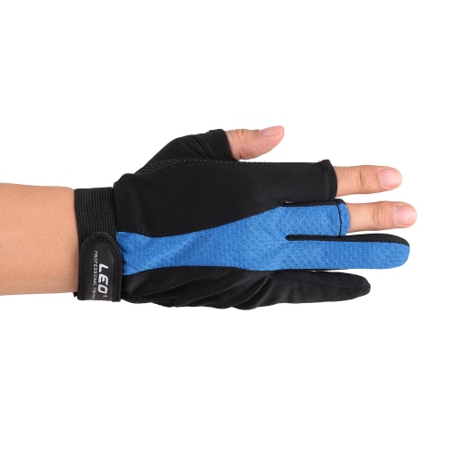 1 Pair 3 Fingerless Gloves Anti-slip Breathable Lightweight Fishing Gloves Outdoor Sports Cycling Camping Running