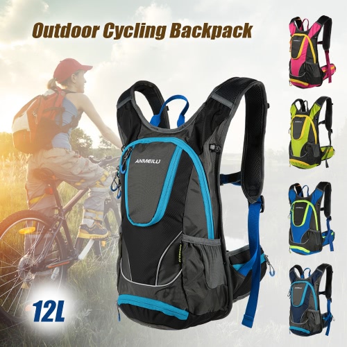 

12L Water-resistant Breathable Cycling Bicycle Bike Shoulder Backpack Ultralight Outdoor Sports Riding Travel Mountaineering Hydra