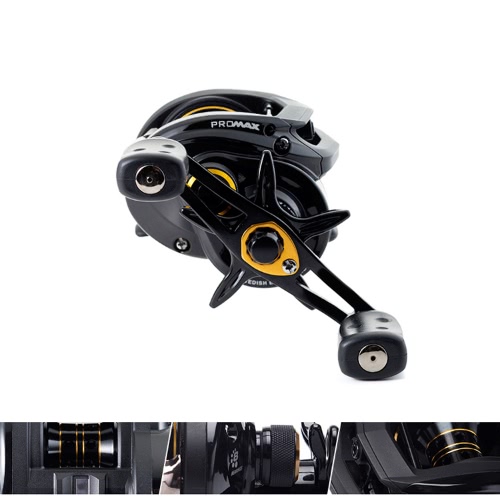 

ABU GARCIA Pro Max3 PMAX3 Левая правая ручная наводящая рыболовная катушка 8BB 7.1: 1 Max Drag 8kg Baitcasting Reel