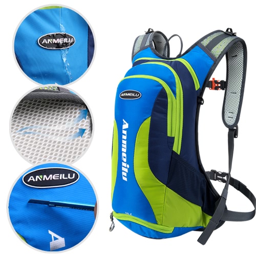 Water Resistant 10L Hydration Bladder Pack Cycling Running Walking Backpack Hiking Lightweight Daypack