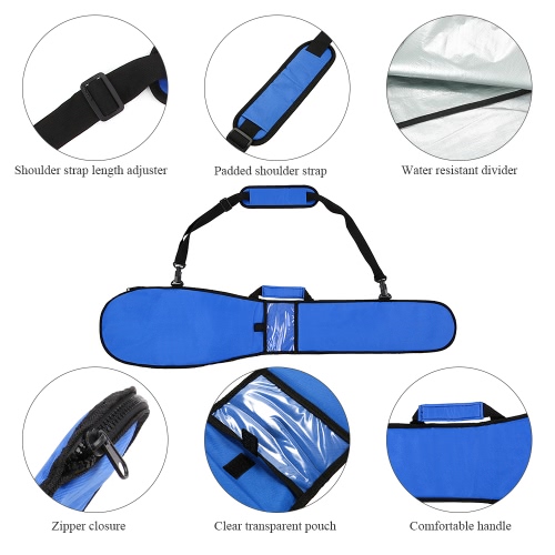 

Kayak Paddle Bag Long Kayak Boat Canoe Paddle Storage Bag Holder Pouch Cover