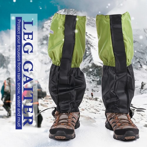 

1 Pair Snow Leg Gaiters Snow Leg Boot Cover Strap Outdoor High Gaiter for Climbing Skiing River Tracing