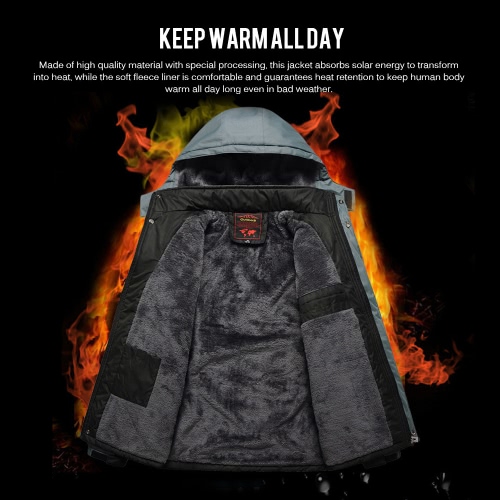 

FH-1588 Men's Windproof Fleece Winter Outdoor Sport Jacket