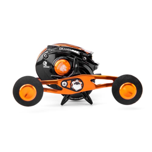 Abu Garcia Orange Max3 Right Left Hand Fresh Sea Water Baitcasting Reel Carp Fishing Gear Baitcasting 5BB 7.1:1 OMAX3