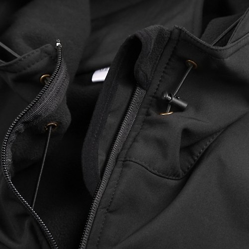 

Men's Windproof Fleece Jacket Winter Warm Coat Outdoor Sport Hooded Ski Jacket Coat