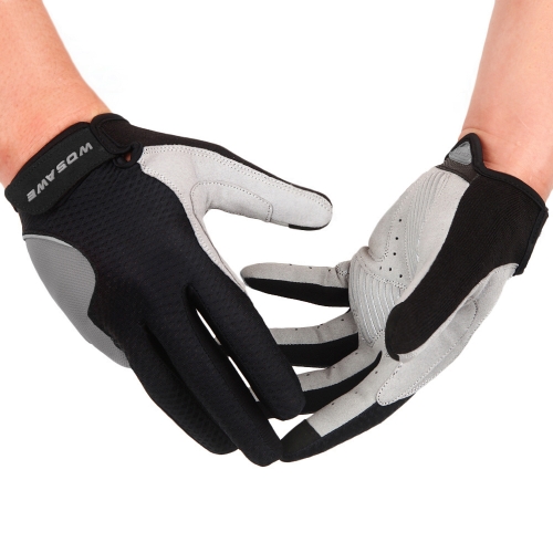

WOSAWE Cycling Gloves Mountain Bike Gloves Road Racing Bicycle Gloves Light Silicone Gel Pad Riding Gloves Toucscreen Full Finger