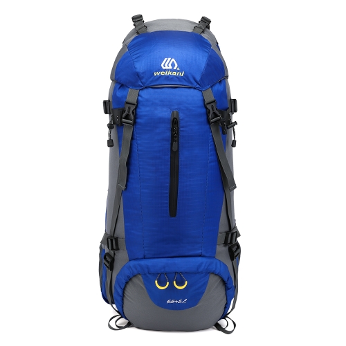 65 + 5L deporte al aire libre senderismo trekking camping mochila de viaje mochila de alpinismo escalada mochila con cubierta de lluvia