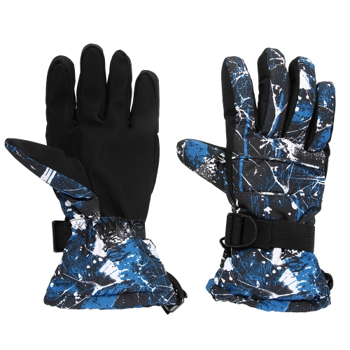 Winter Warm Soft Gloves Windproof Adult Ski Gloves Esportes de inverno Corrida Caminhadas Esqui Mountaineering Luvas de ciclismo