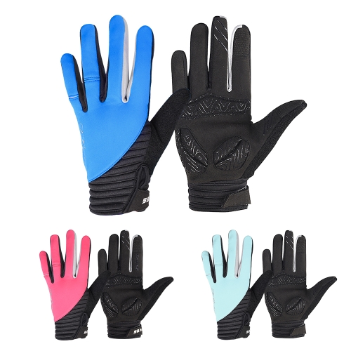 

SAHOO Winter Outdoor Full Finger Windproof Touchscreen Cycling Gloves for Men Women