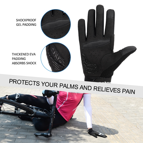 

SAHOO Touch Screen Full Finger Cycling Gloves