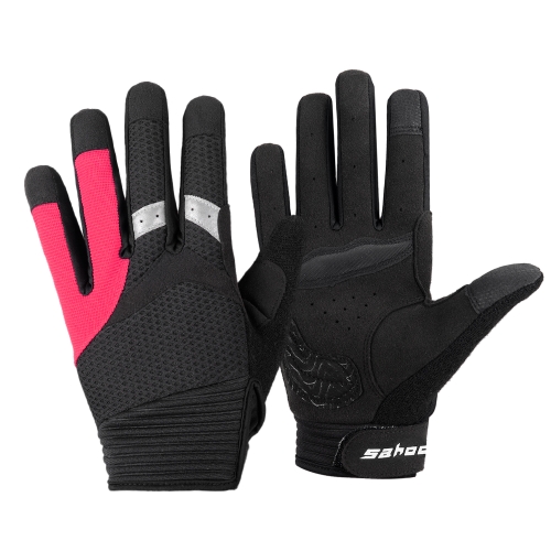 SAHOO Touch Screen Full Finger Cycling Gloves