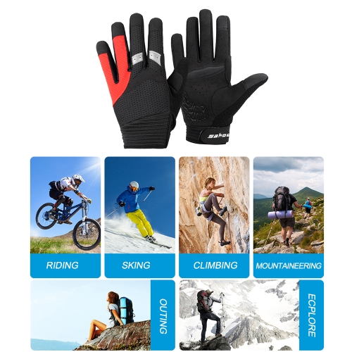 

SAHOO Touch Screen Full Finger Cycling Gloves