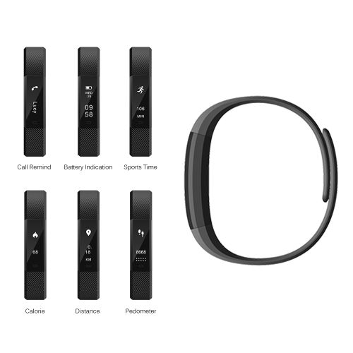 

ID115 Fitness Tracker Smart Bracelet