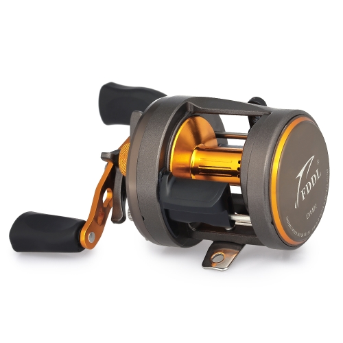 11 + 1 BB Ball Bearing 4.7: 1 Trolling Carrete de pesca Tambor de pesca Carrete de la placa Carrete de pesca a la izquierda / derecha Carrete de pesca Baitcasting Reels